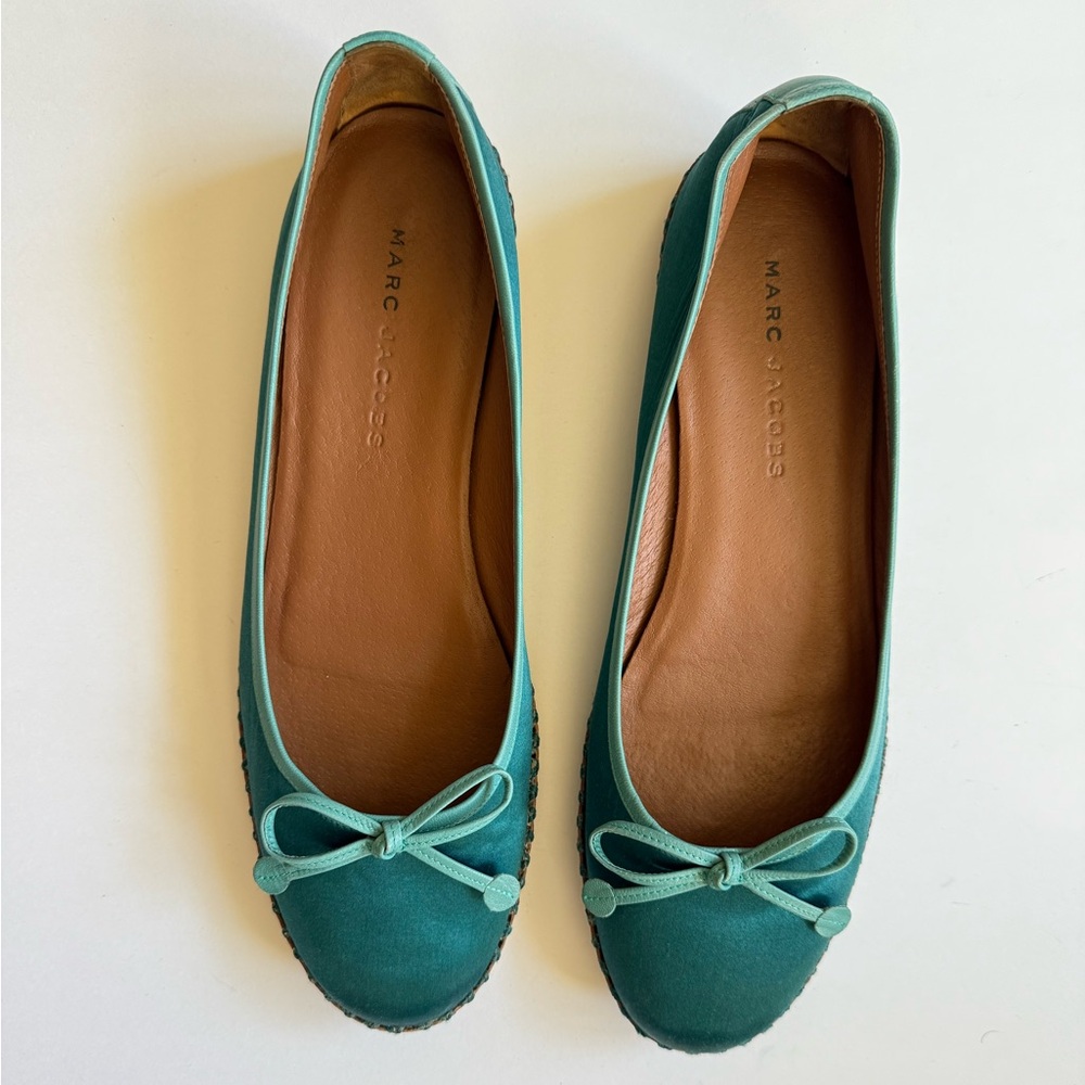 Marc Jacobs satin ballet slipper